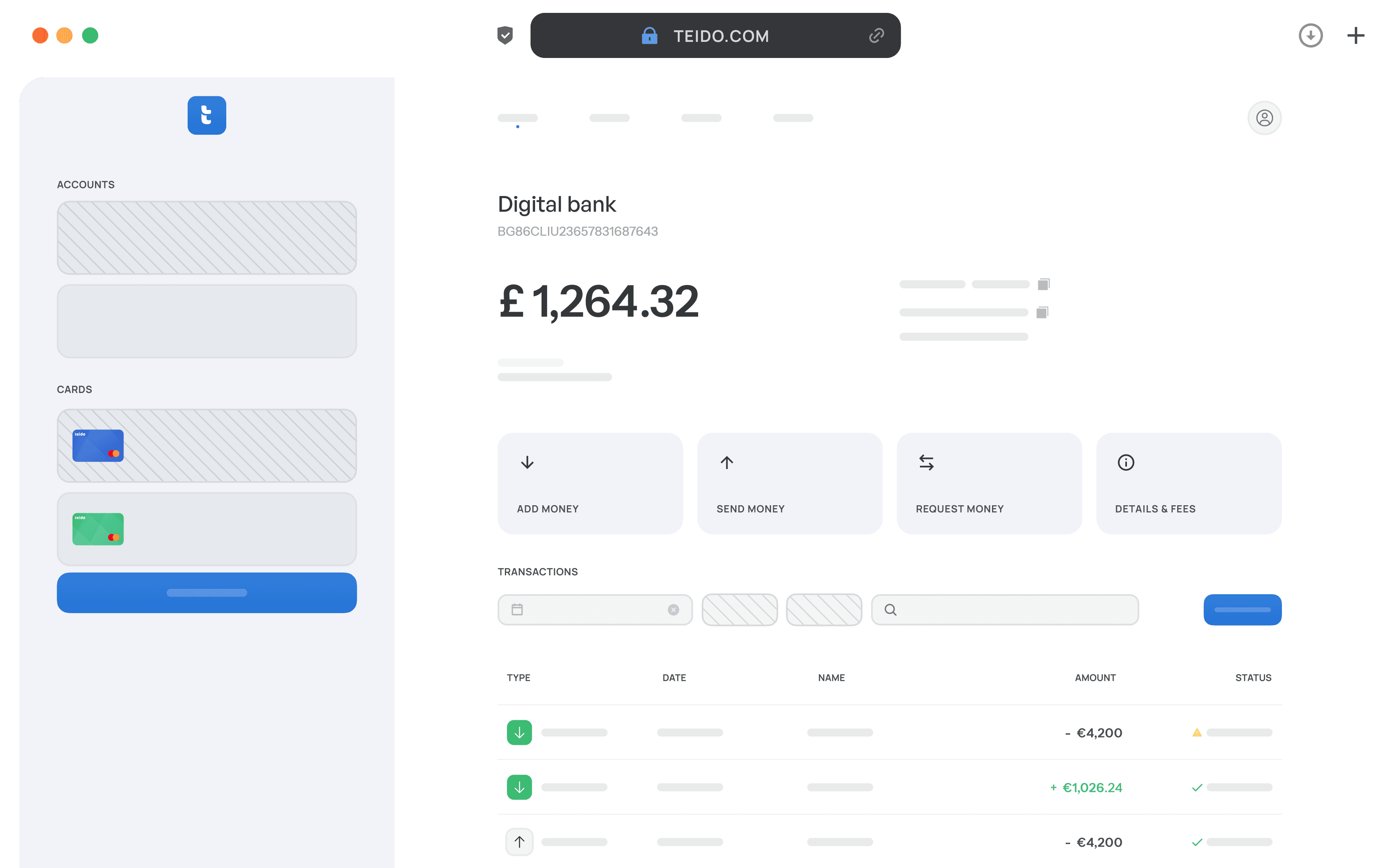 Money service businesses dashboard